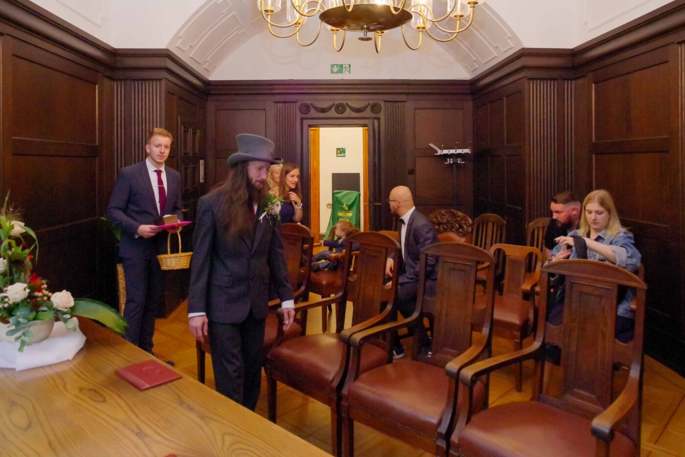 Bild 10 - Jasmin, Justin, Mario, Patrik, Standesamt, Trausaal - [K70_0126]