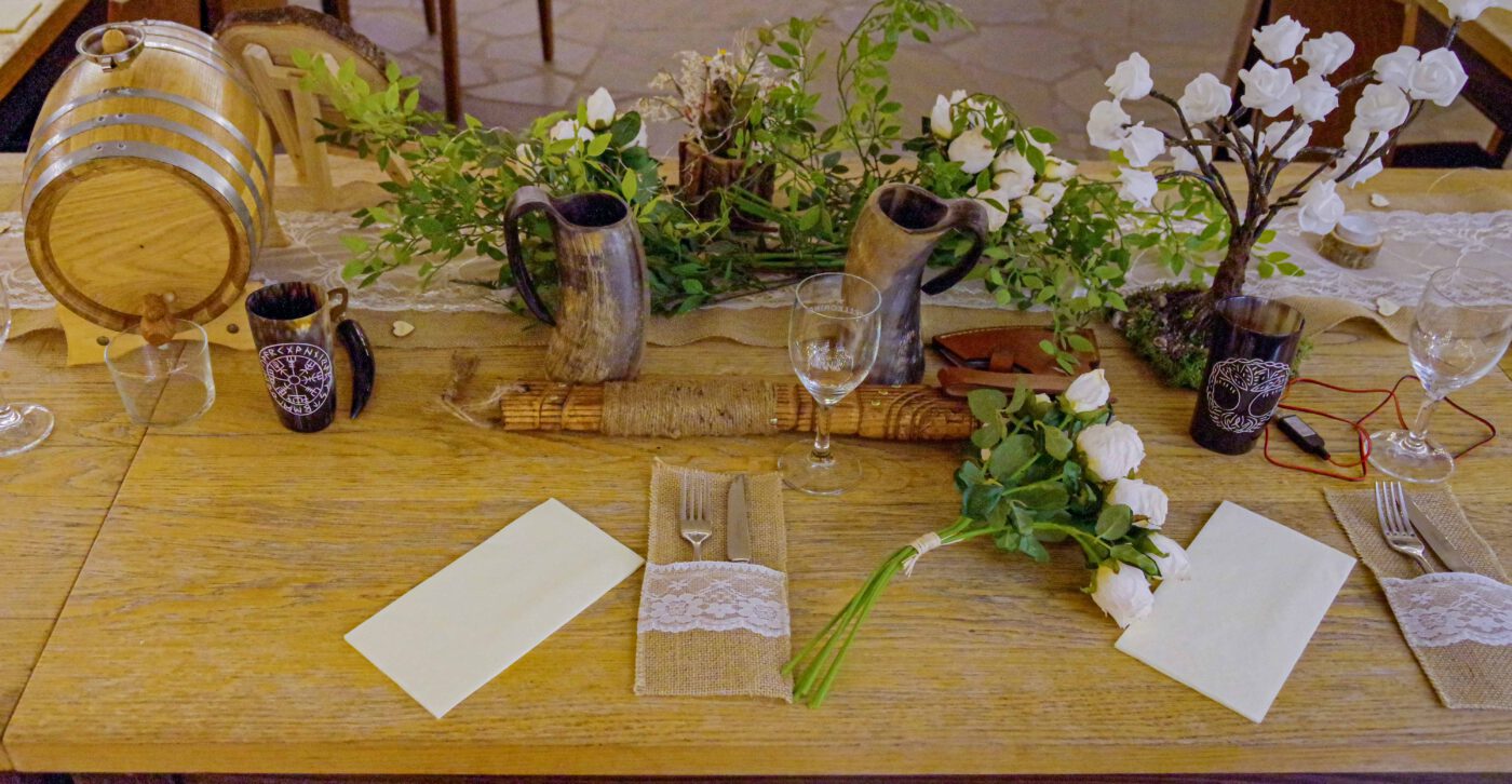 Bild 43 - Forsthaus, Saal- und Tischdeko - [K70_0027]