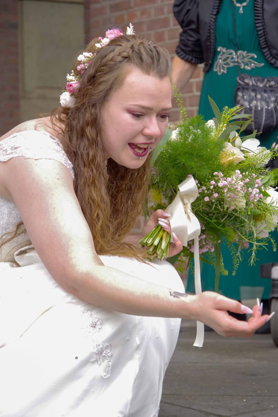 Bild 47 - Aussentreppe, Janine, Standesamt - [K70_0058]