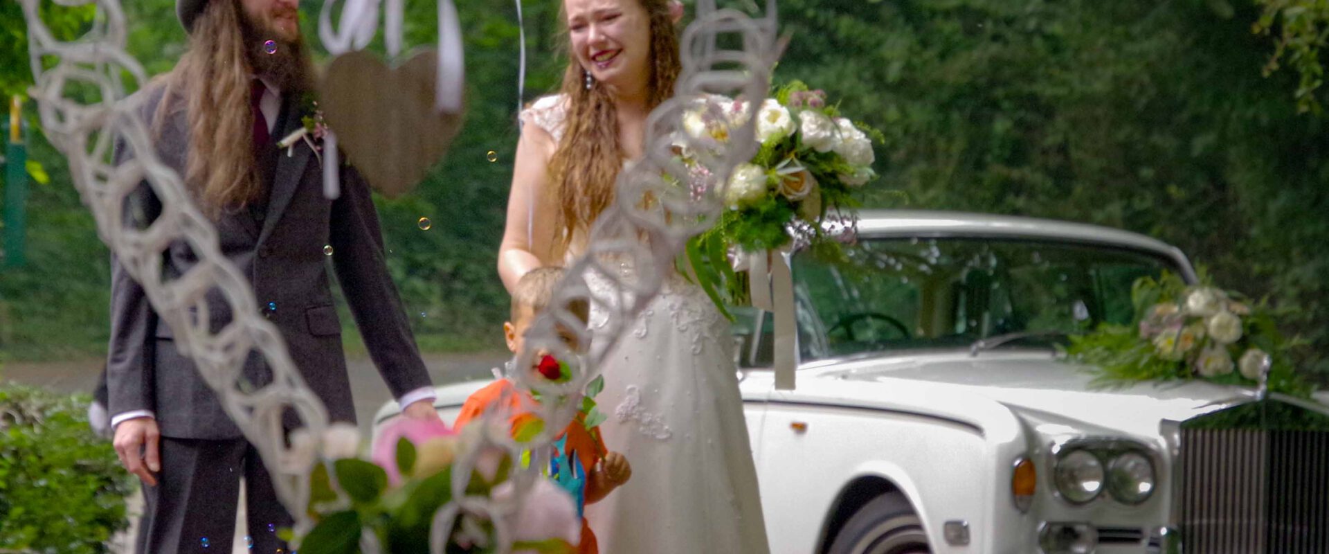 Forsthaus – Empfang des Brautpaars