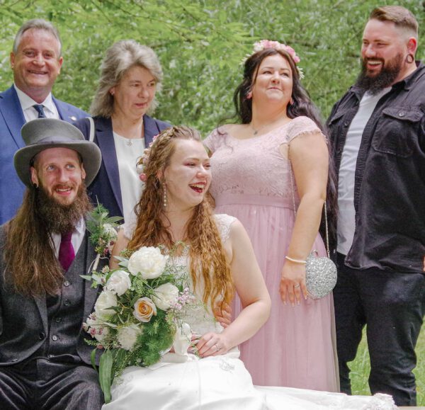 Bild 14 - Forsthaus, Hochzeit Rosenbaum, Parkbank - [K70_0502]