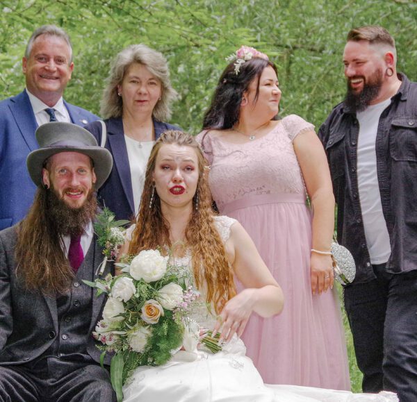 Bild 15 - Forsthaus, Hochzeit Rosenbaum, Parkbank - [K70_0503]