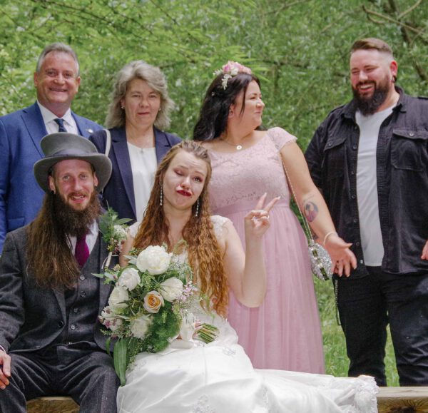 Bild 16 - Forsthaus, Hochzeit Rosenbaum, Parkbank - [K70_0504]