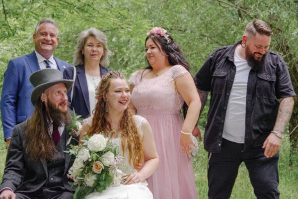 Bild 22 - Forsthaus, Hochzeit Rosenbaum, Parkbank - [K70_0510]