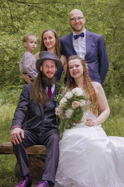 Bild 24 - Forsthaus, Hochzeit Rosenbaum, Parkbank - [K70_0512]